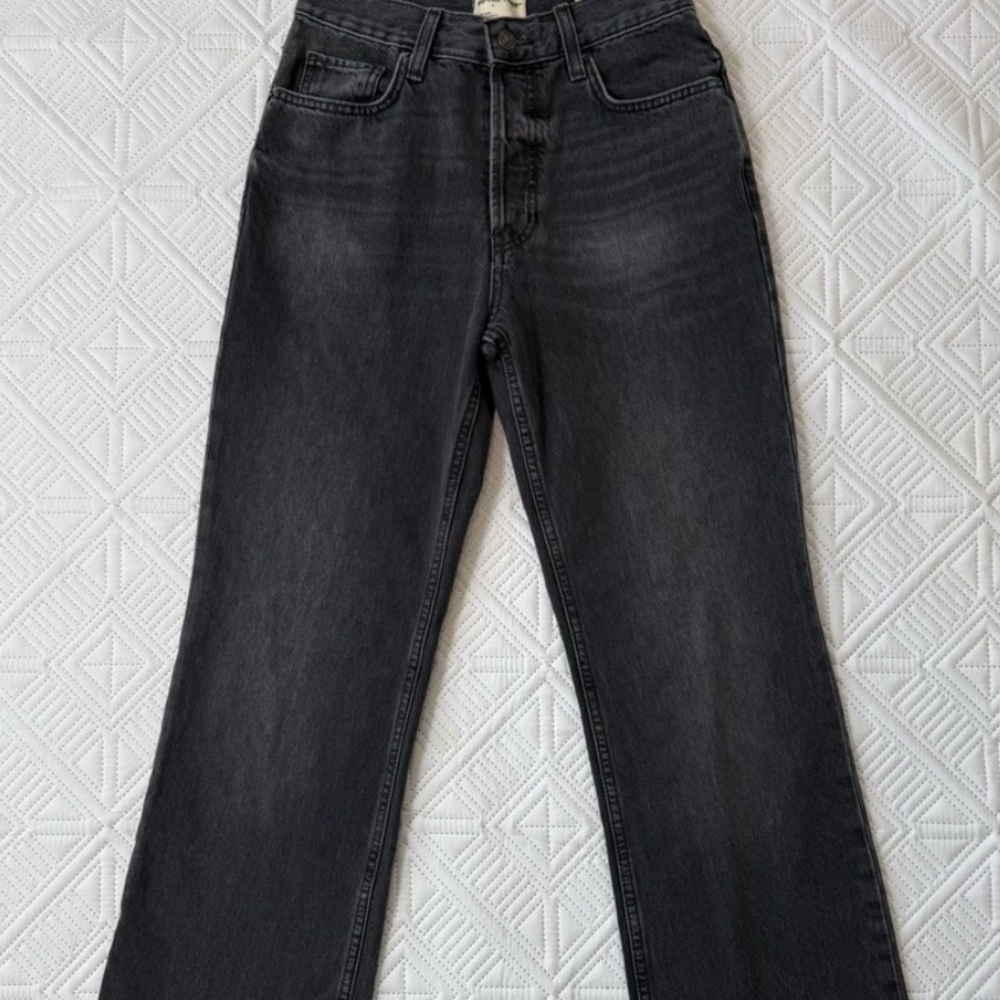 Free people Holly Straight-Leg Jeans - Black - Picture 5 of 5
